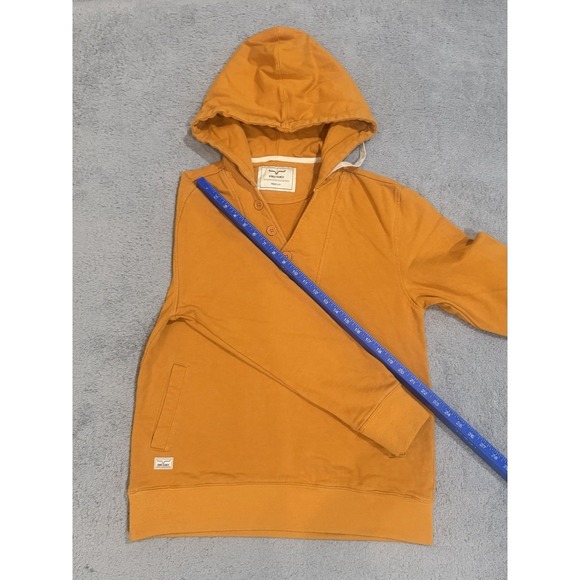 Kimes Ranch Hoodie Women's M Orange Long Sleeve Pullover Hoodie Sweatshirt - Picture 4 of 11